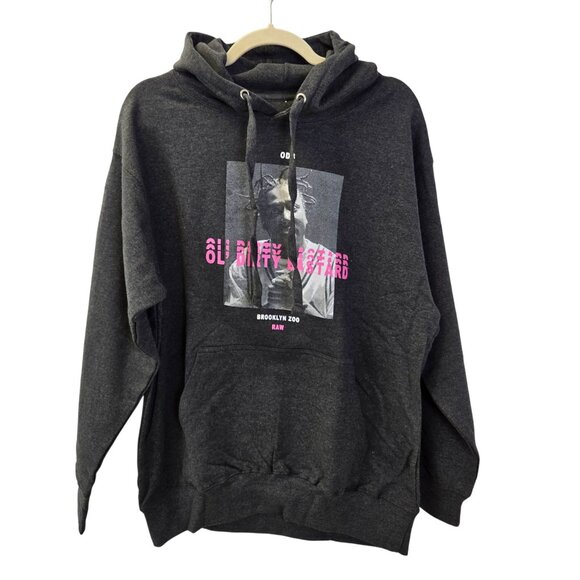 NWOT Ol' Dirty Bastard Brooklyn Zoo Raw Hoodie Size Large - Picture 1 of 4